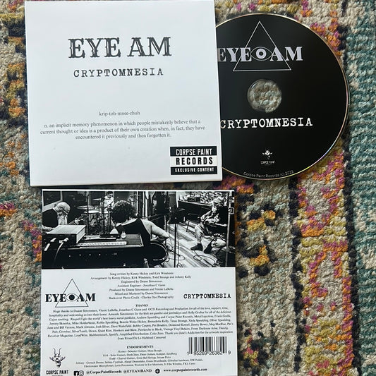 EYE AM - Cryptomnesia CD Single